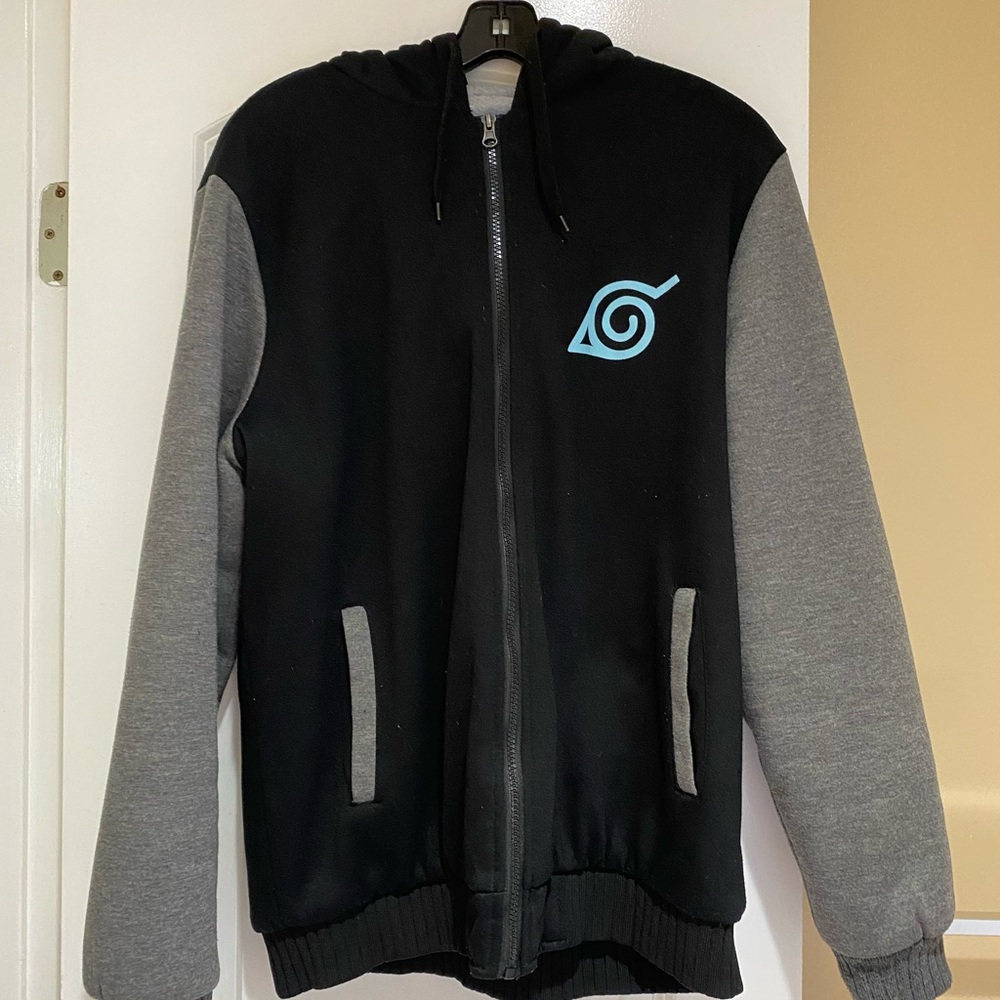 NARUTO SHARINGAN TRIPLE TOMOE Fleece Hoodie
